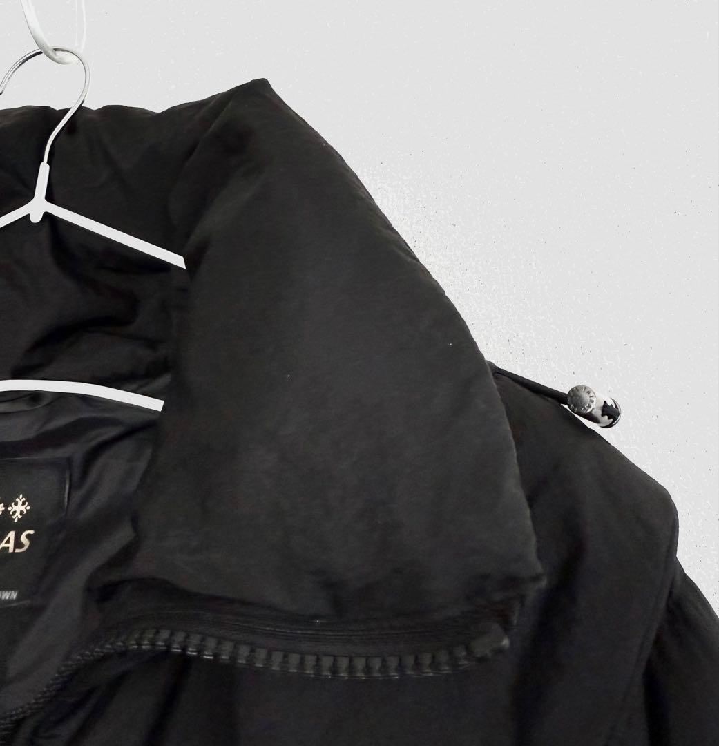 TATRAS タトラス ポリテアマ ジップアップ フーデッド ダウンコート　2