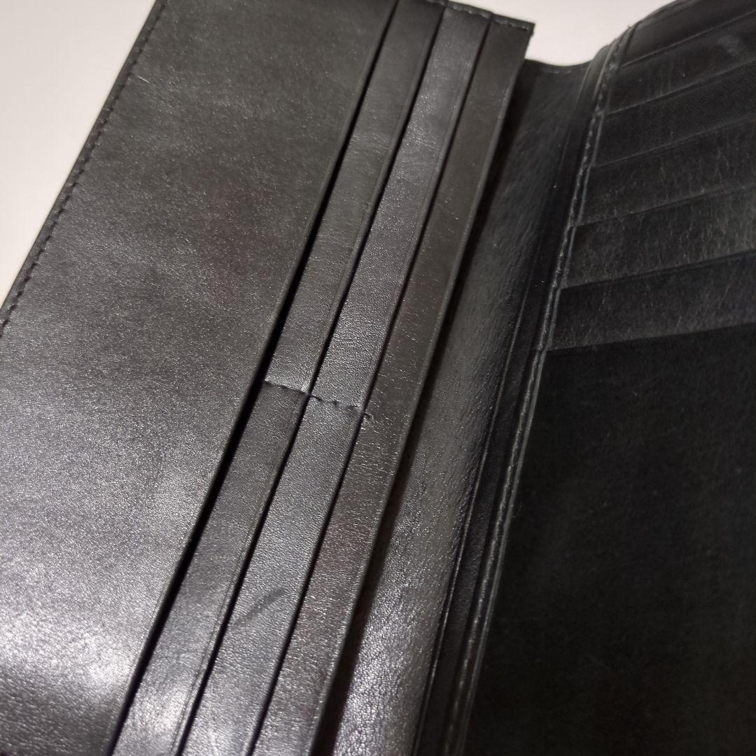 本物クロコダイル シャイニング仕上げ　2つ折 　男の最高の長財布　美品