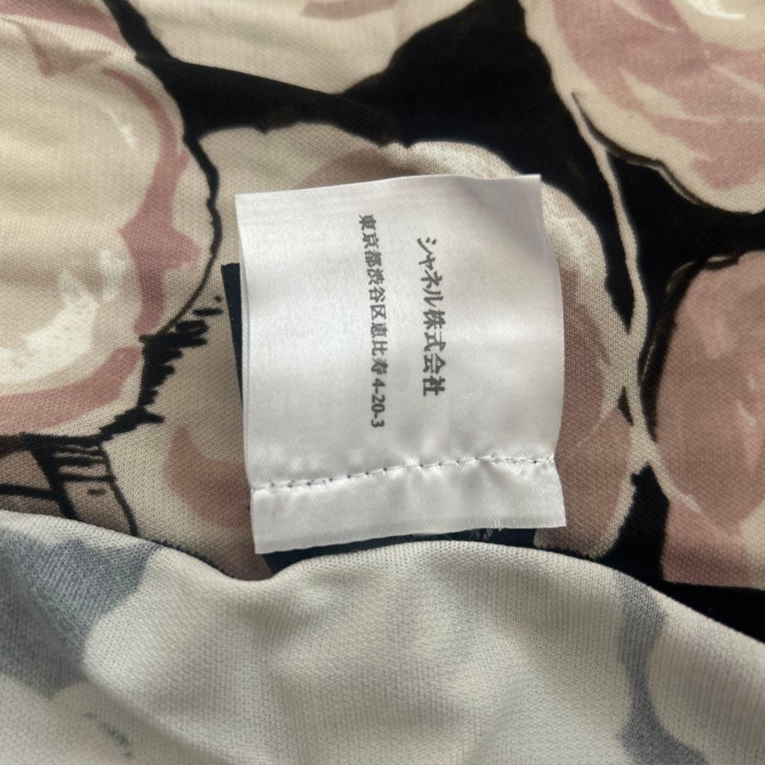 CHANEL キャミソール 花柄 イタリア製 サイズ 42