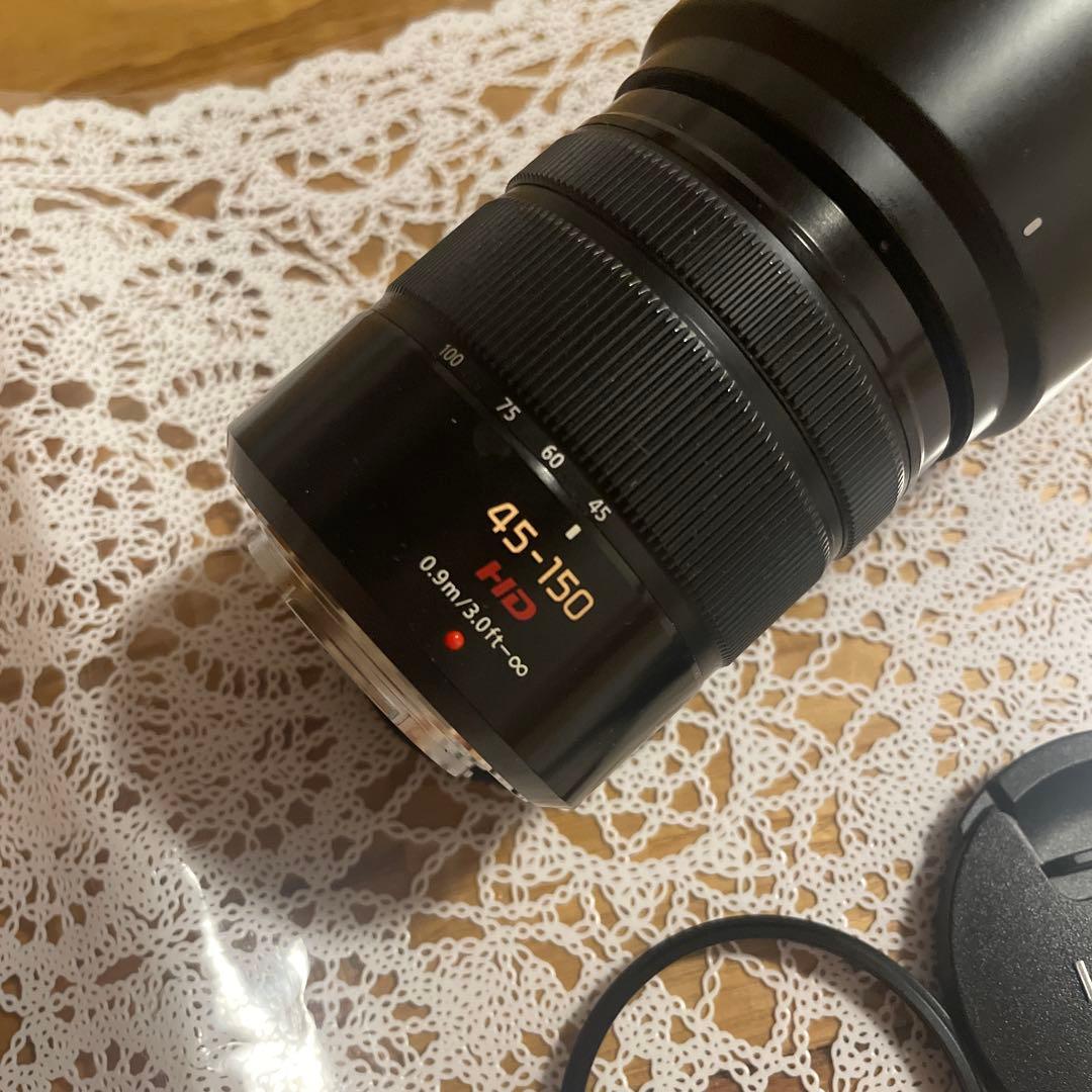 ネ*キ様 新品美品❤️LUMIX 45-150mm❤️レンズのみ＊望遠＊レンズカ
