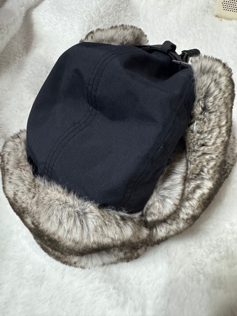 未使用に近い ノースフェイス インサレーションボンバーキャップ Mサイズ