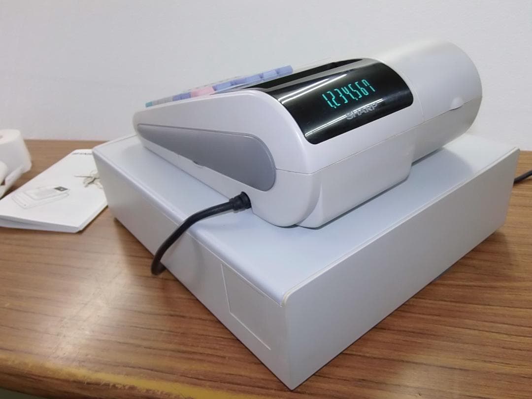 設定無料 SHARP XE-A20 本体Ａ４サイズ レジスター 250621