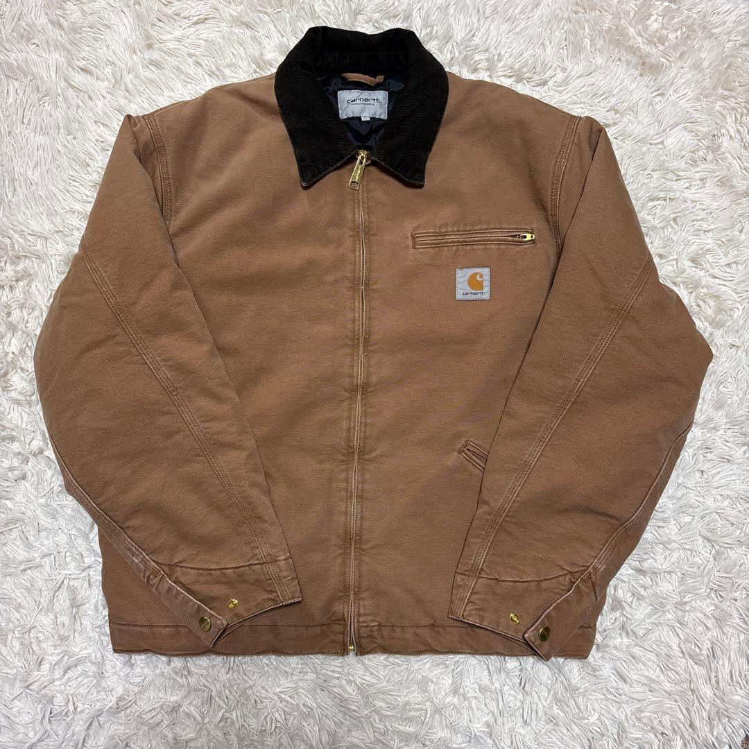 極美品⭐︎Carhartt WIP OG DETROIT JACKETブラウン
