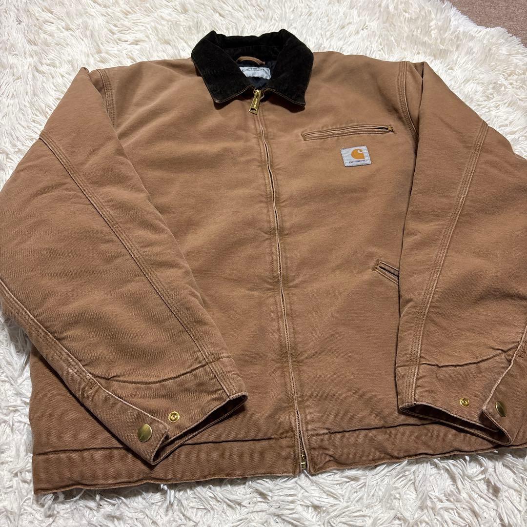極美品⭐︎Carhartt WIP OG DETROIT JACKETブラウン