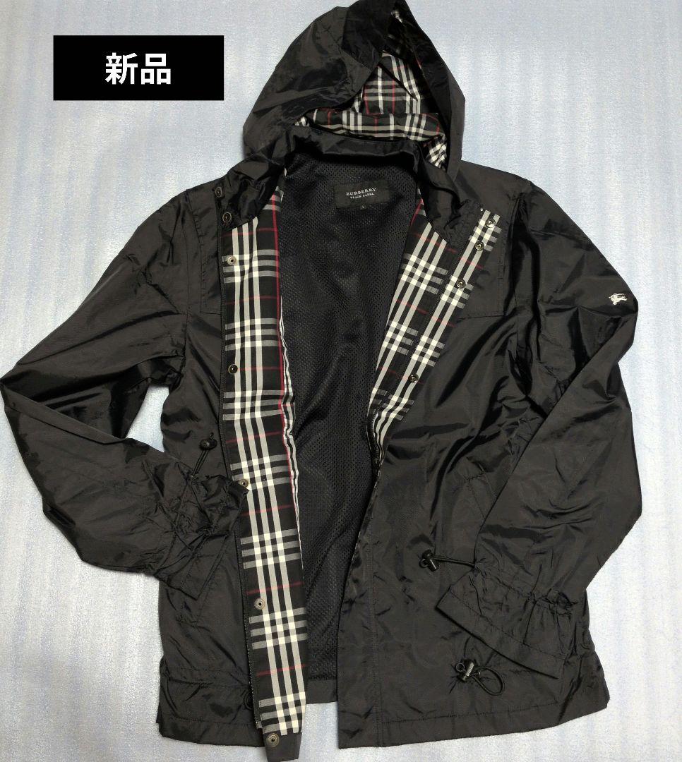 BURBERRY BLACK LABEL フード付きナイロンジャケット L 新品