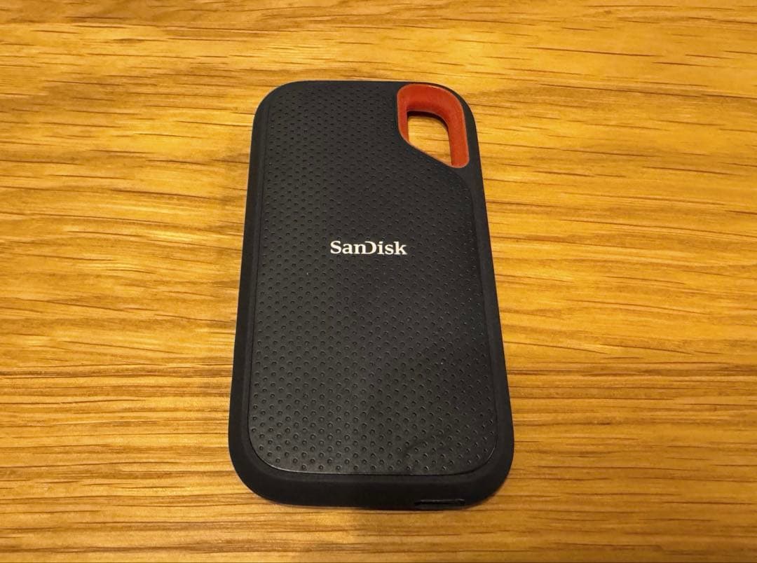 【SanDisk】ExtremeポータブルSSD 2TB（中古品）