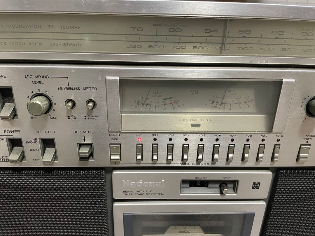 NATIONAL RX-5700 ラジオカセット動作確認済み