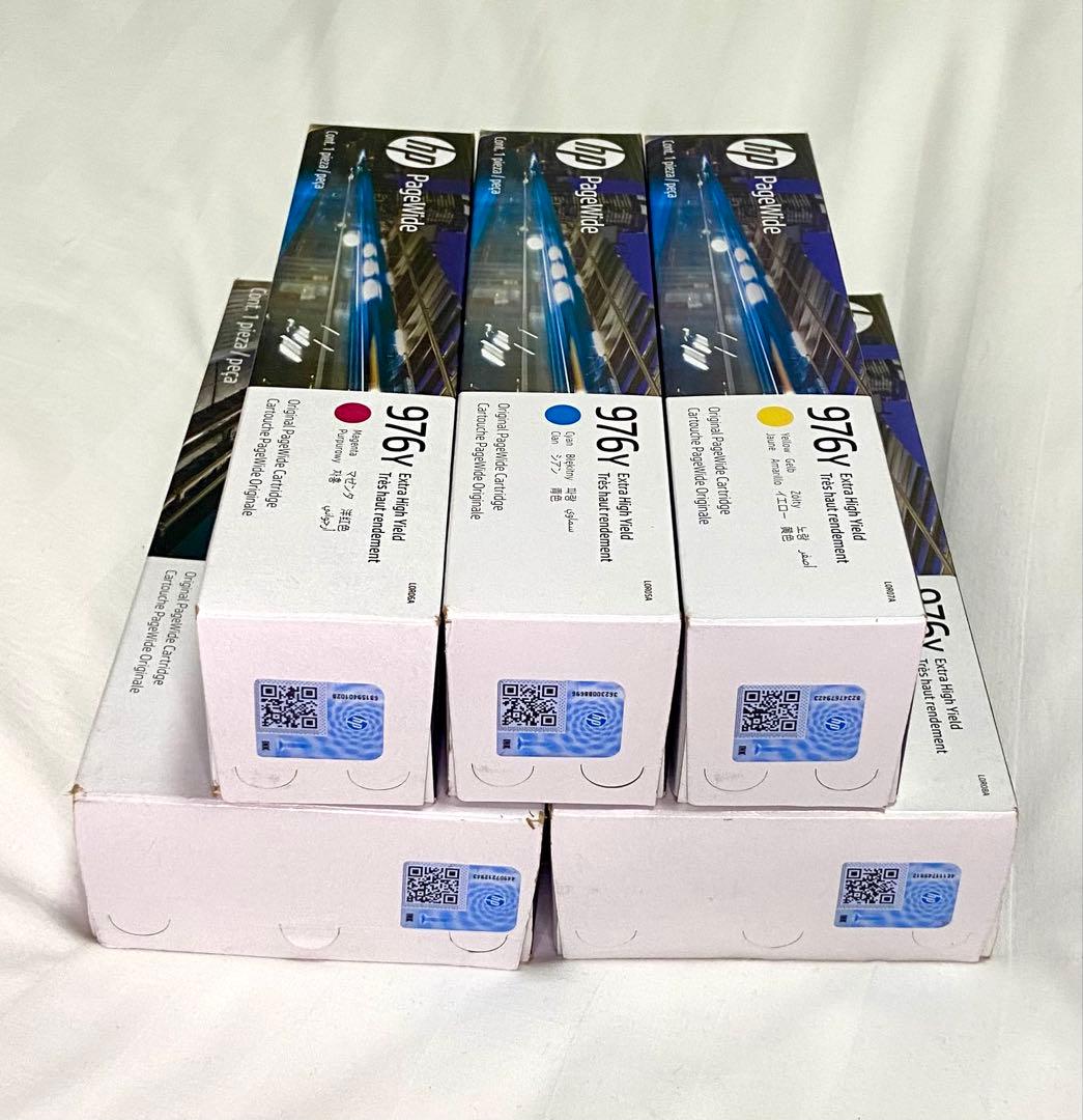 ★新品未使用品★HPメーカー純正インクカートリッジ★HP976Y4色5本セット