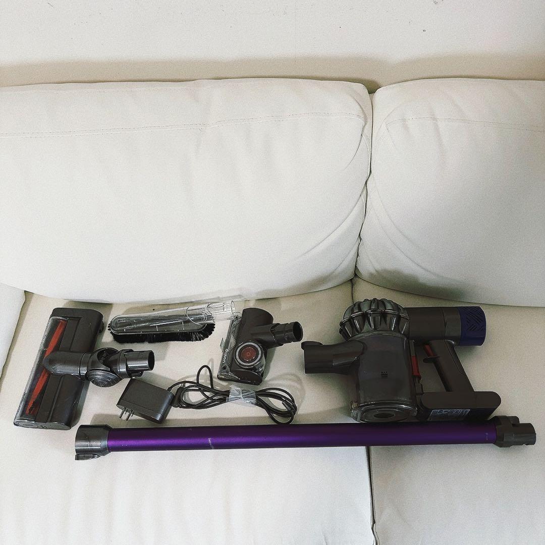 dyson v6 掃除機　パープル
