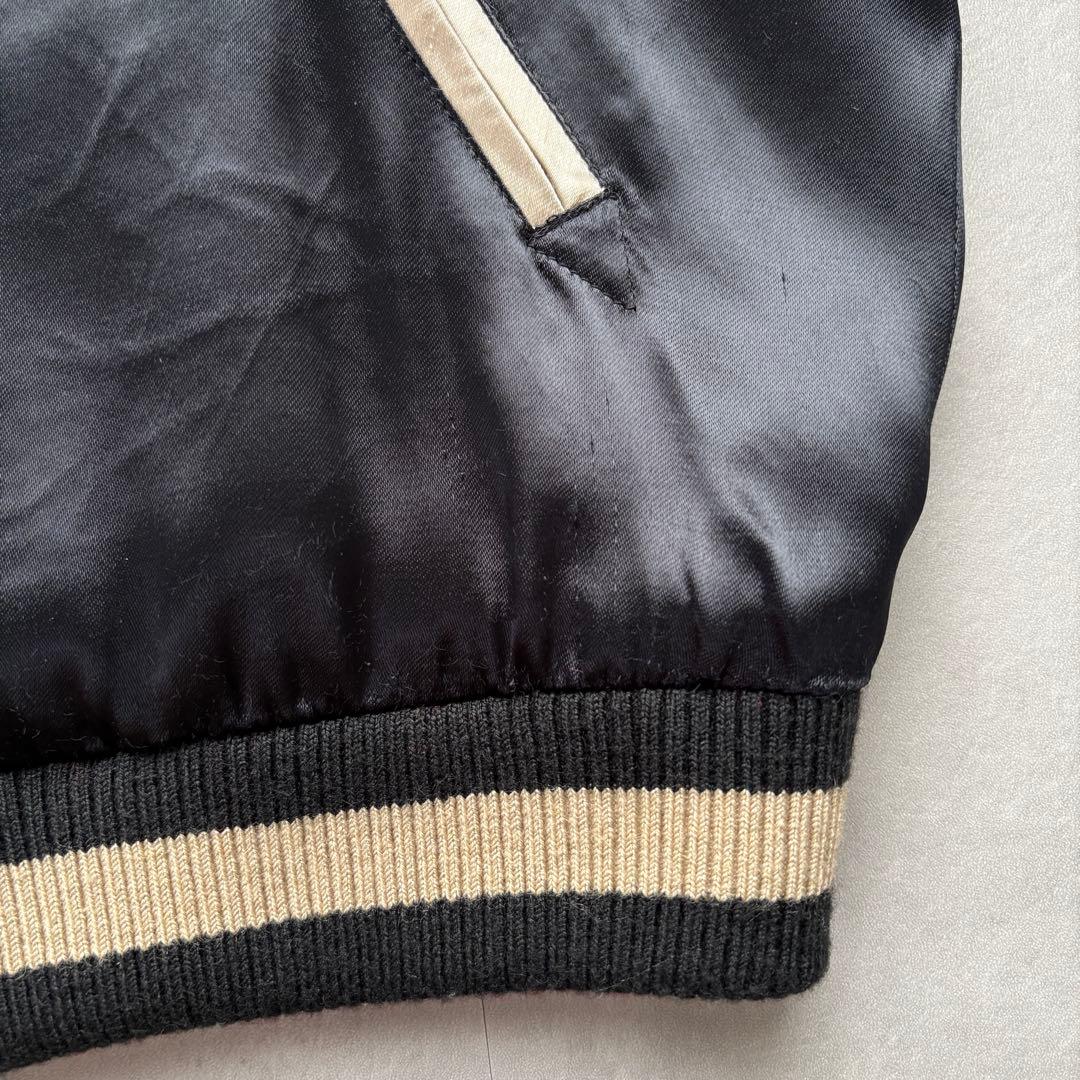 VANSON ルパン三世 スカジャン 峰不二子 リバーシブル 黒赤 希少【M】