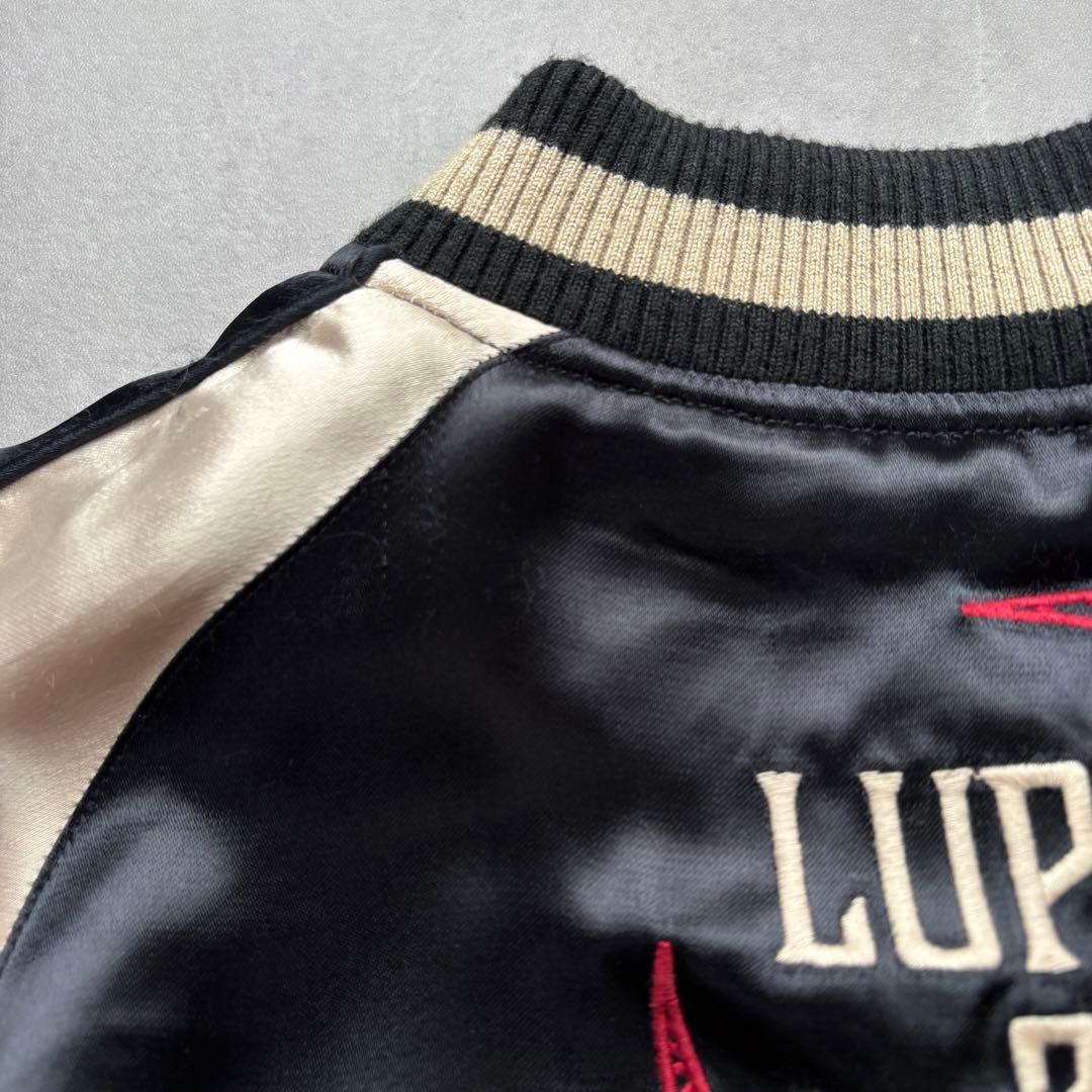 VANSON ルパン三世 スカジャン 峰不二子 リバーシブル 黒赤 希少【M】