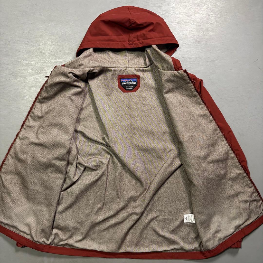 patagonia ラインドバギーズジャケット　エンジ　ボルドー　赤　M