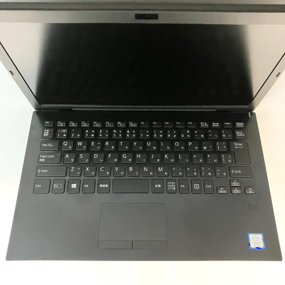 薄型軽量★VAIO★8世代i7 メモリ16GB SSD フルHD ノートパソコン