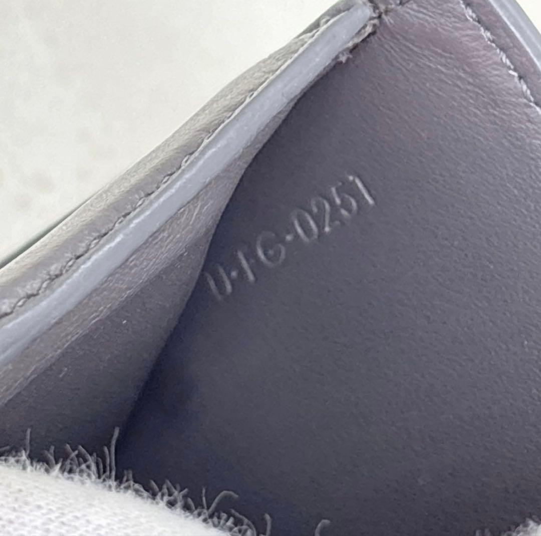 美品✨CELINE セリーヌ 折財布 スモールストラップウォレット グレー