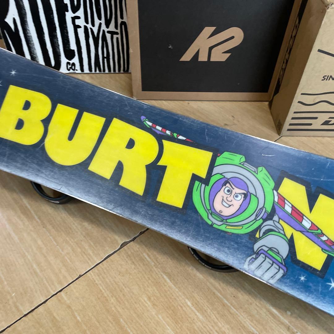 BURTON　キッズスノーボードセット　110cm　バートン　バイン付4点セット