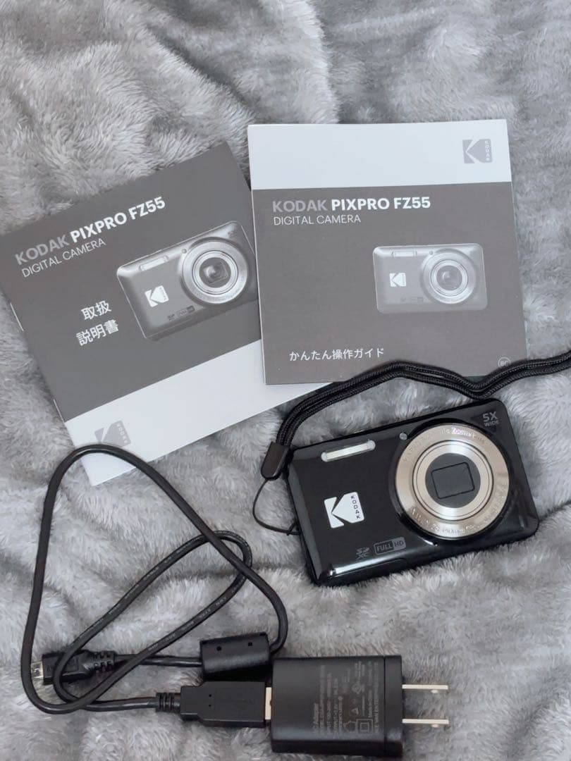 Kodak fz55コンパクトデジタルカメラ BK