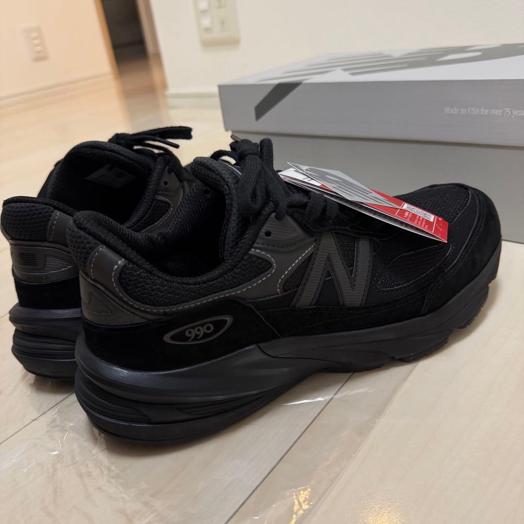 New Balance 990v6 USA製 ブラック 27cm ほぼ新品