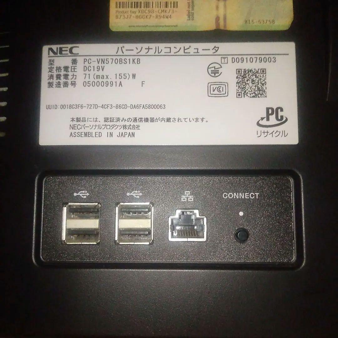 NEC VALUESTAR デスクトップパソコン