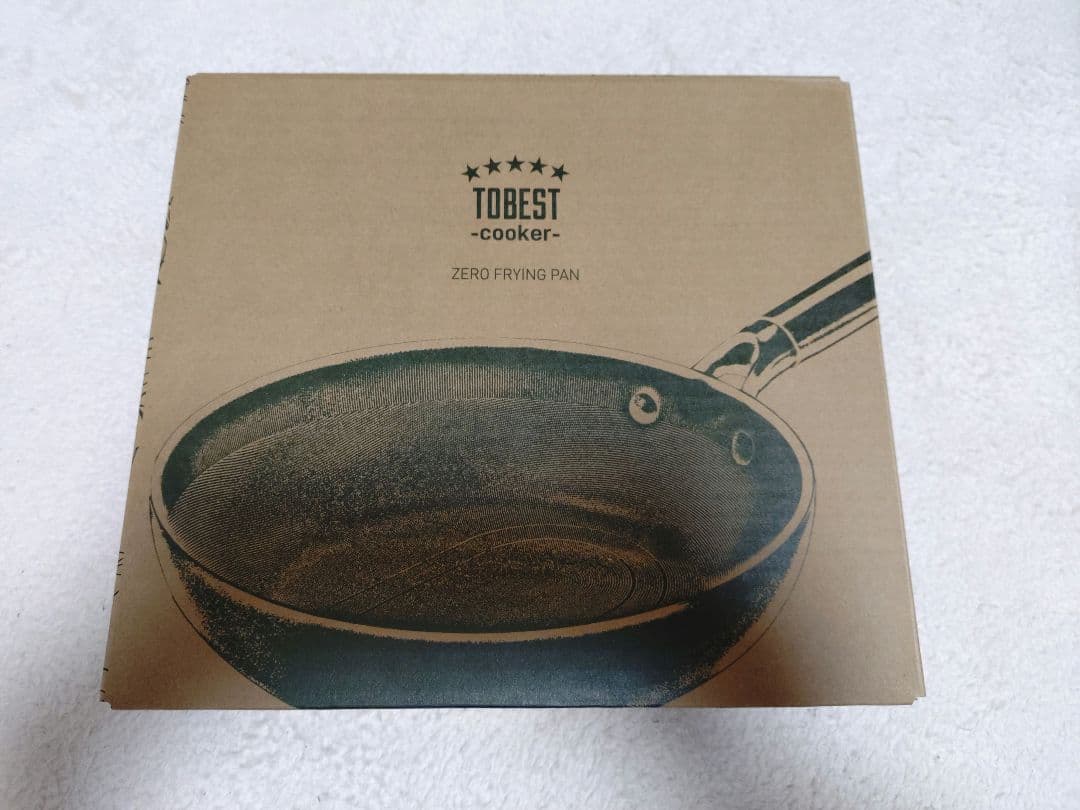 新品　TOBEST ゼロフライパン 20cm Makuake歴代１位