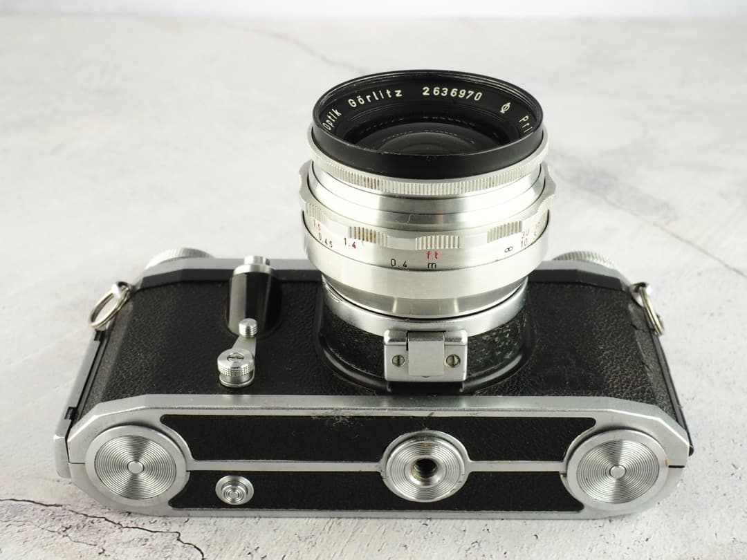 Pentacon FB 35mm一眼レフ Primagon 4.5/35