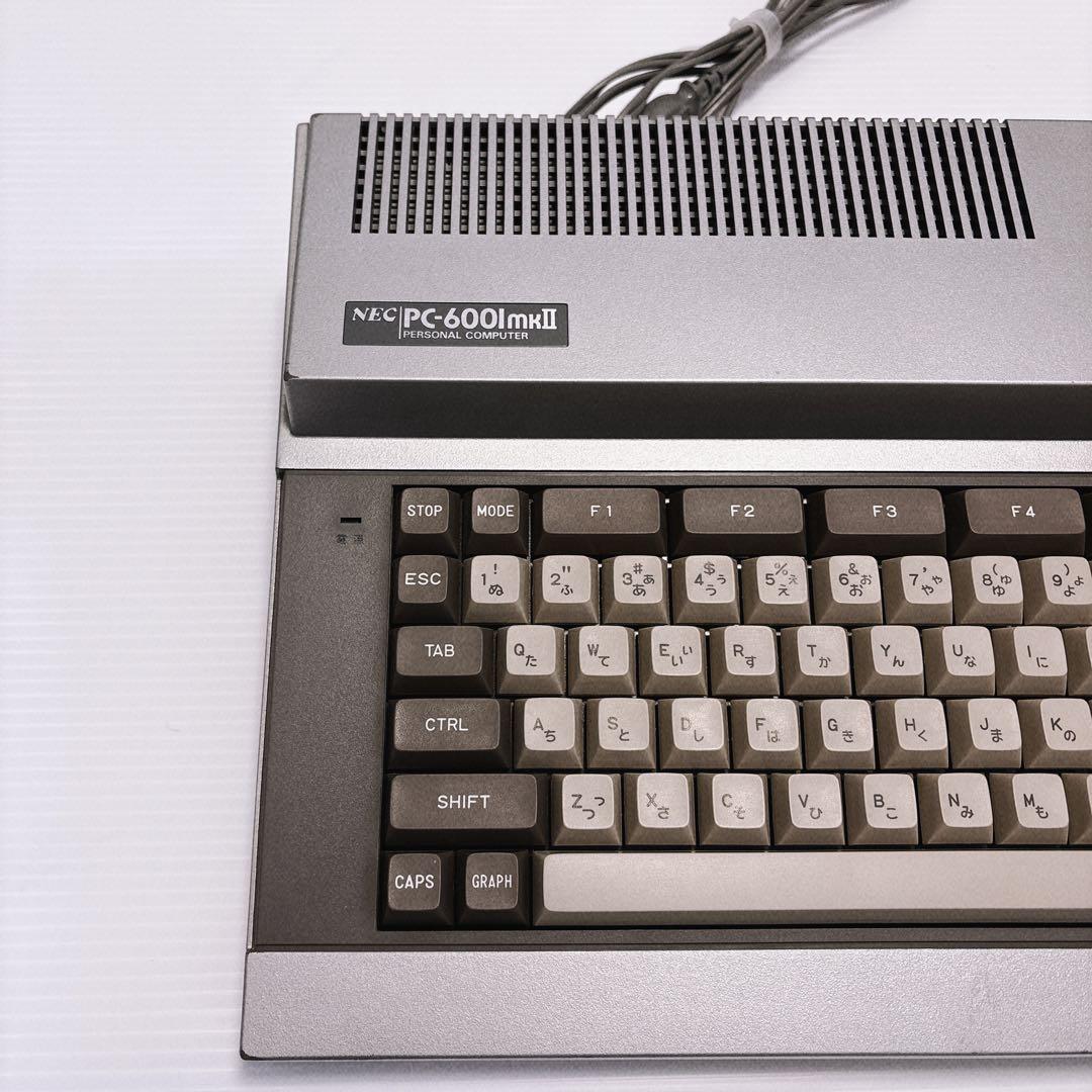 【動作確認済み】 NEC PC-6001mk2 パーソナルコンピュータ