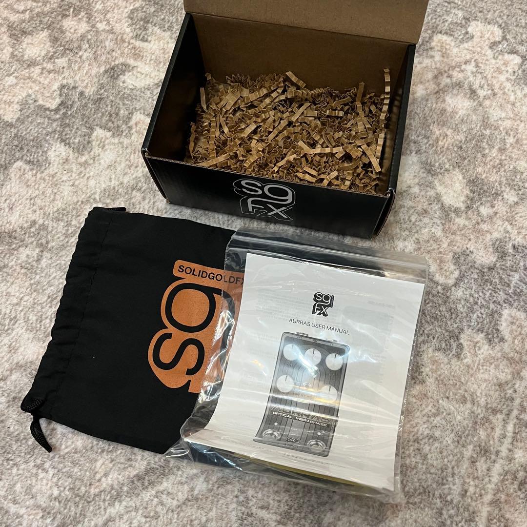 ギター SolidGoldFX AURRAS OPTICAL VIBRAPHASE