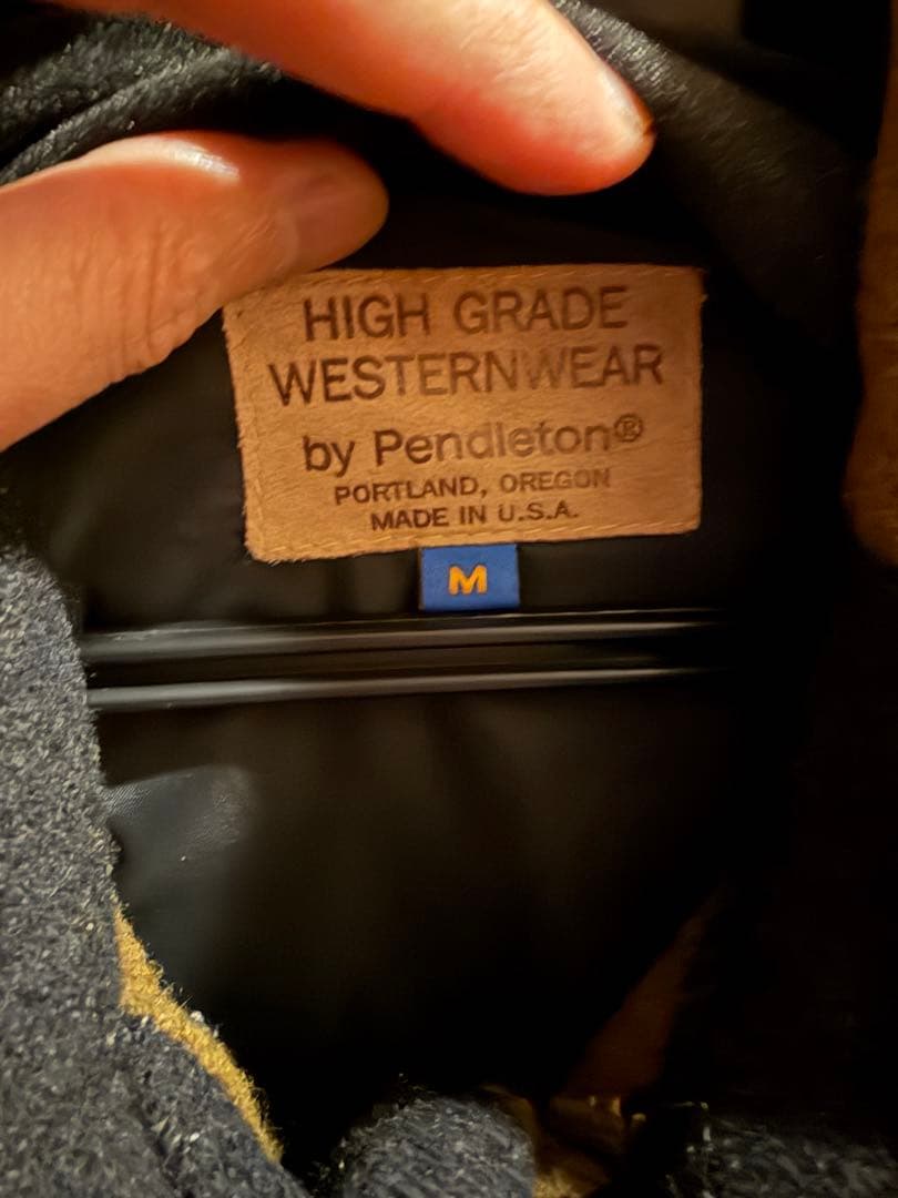 Pendleton 幾何学模様ジャケット デッドストック　90年代