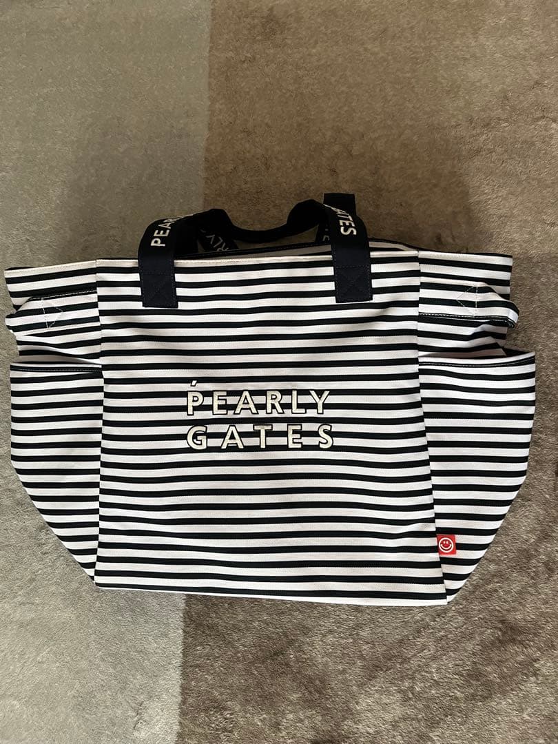 PEARLY GATES ストライプ ロッカーバック