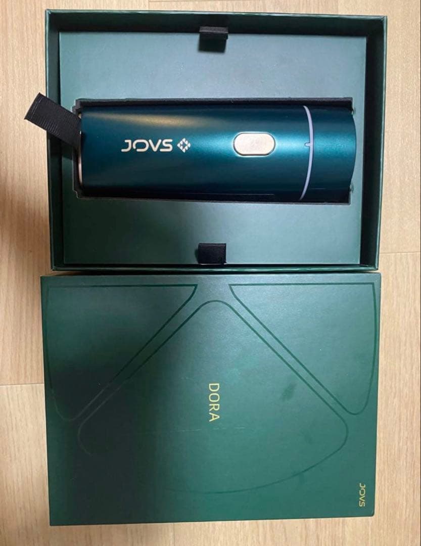 『新品未使用』JOVS 脱毛器 グリーン タッチ式