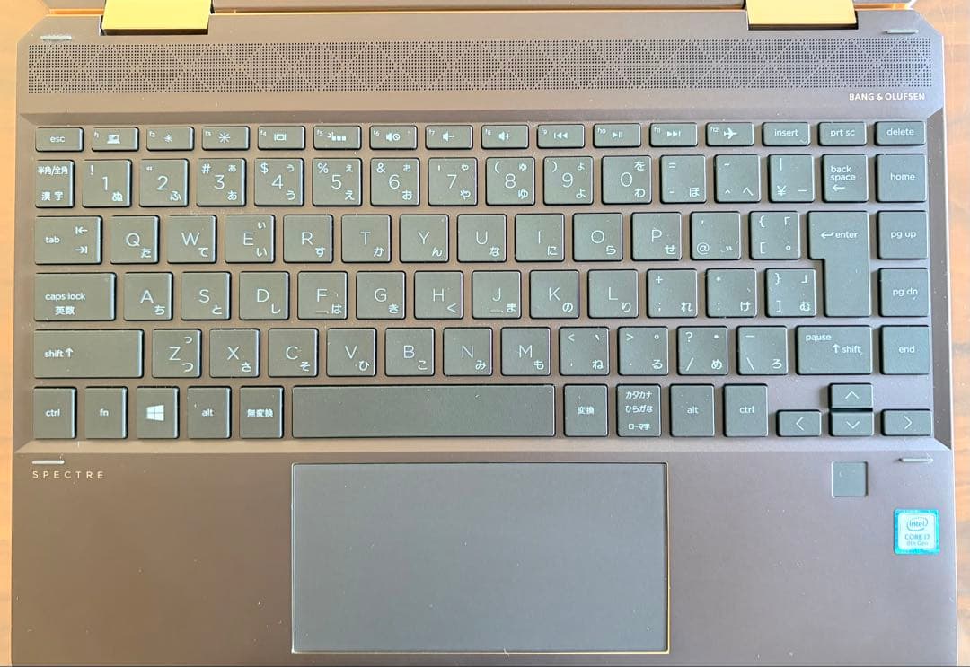 N*B様 HP Spectre 13.3インチ アッシュブラック