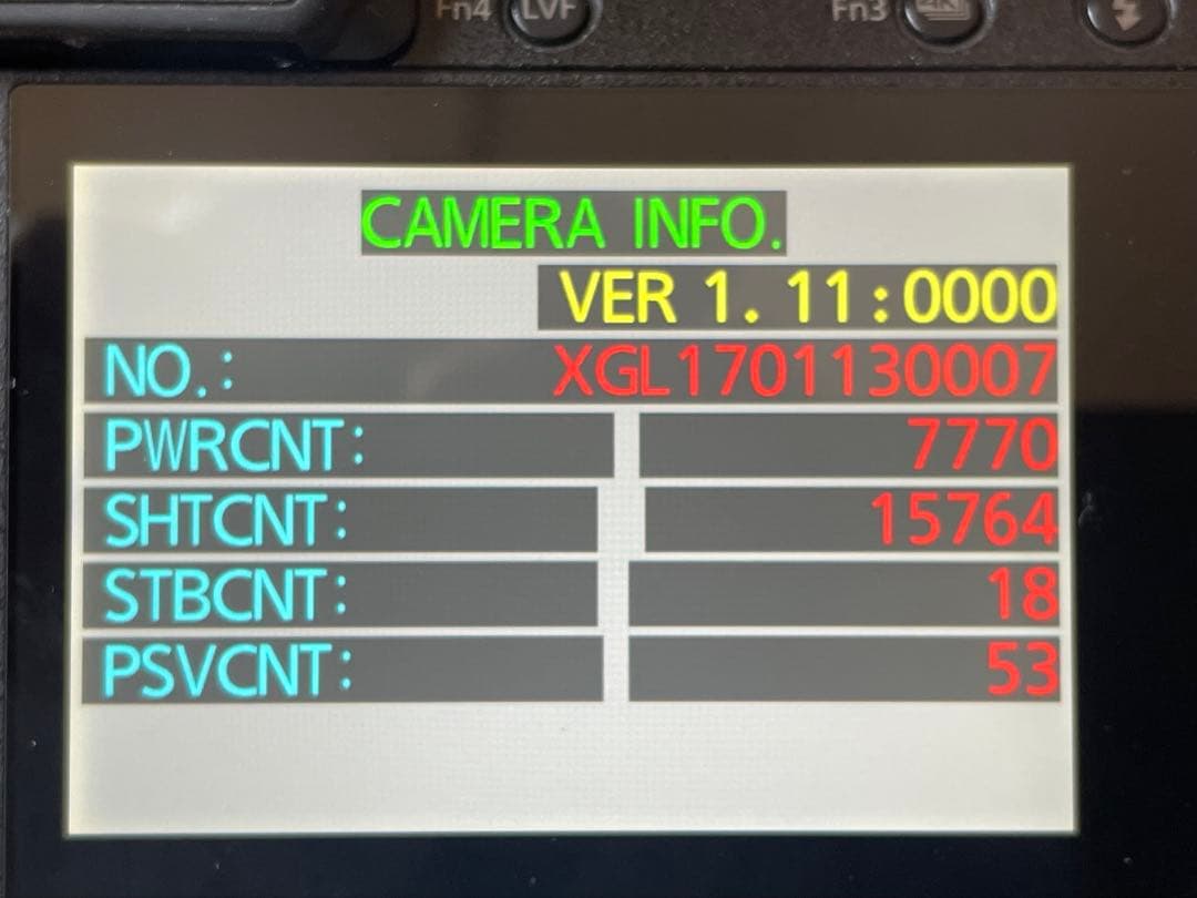 Panasonic LUMIX GX7mk2 本体とバッテリー×2 （訳あり）