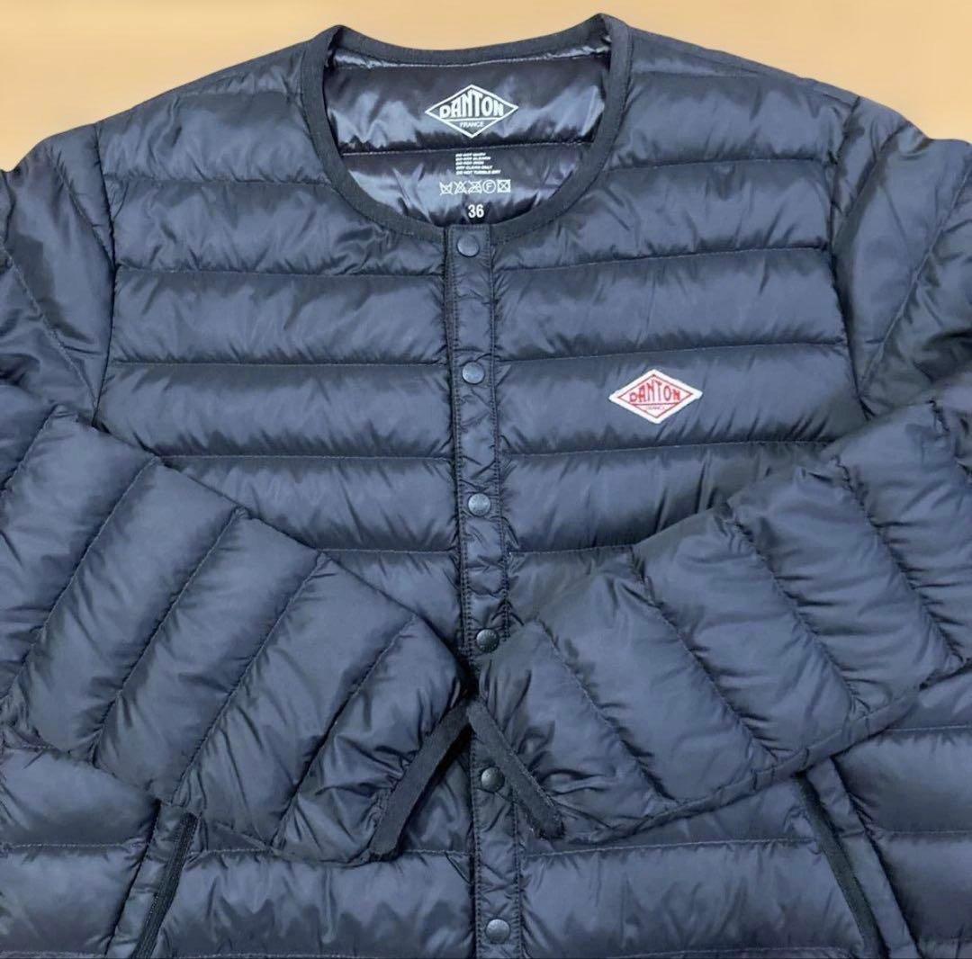 最終お値下げ！ダントン　ダウンジャケット黒36