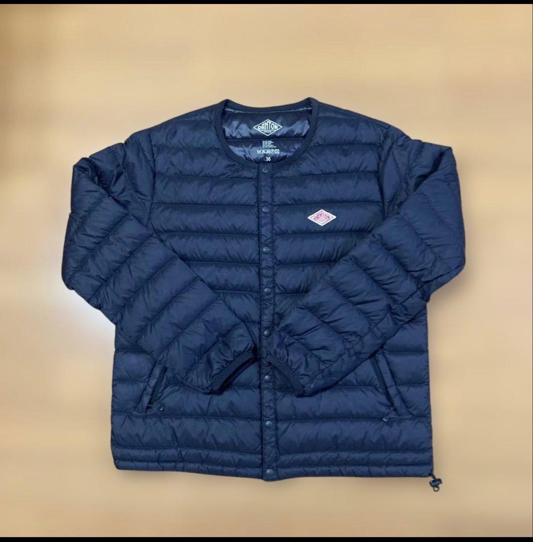 最終お値下げ！ダントン　ダウンジャケット黒36
