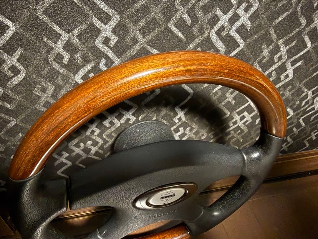 momo ステアリング　ウッド　コンビハンドル　VIPCAR 廃盤商品