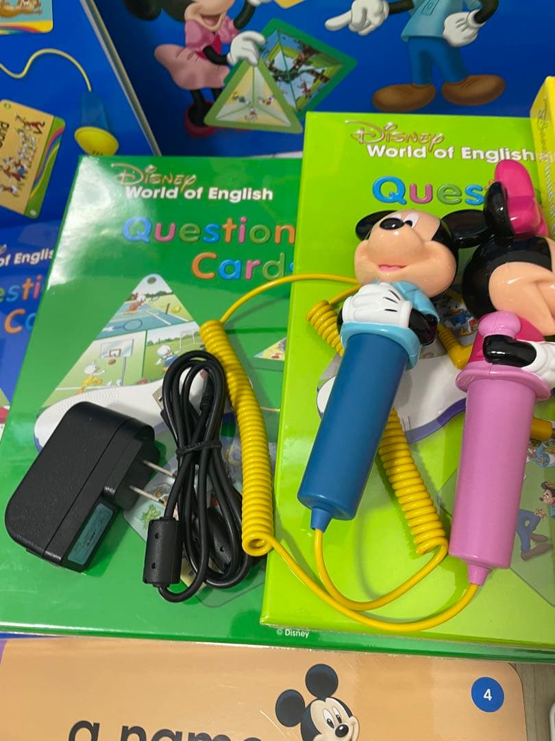 DWE ディズニー英語システム　トークアロング　Q&Aカードセット 623