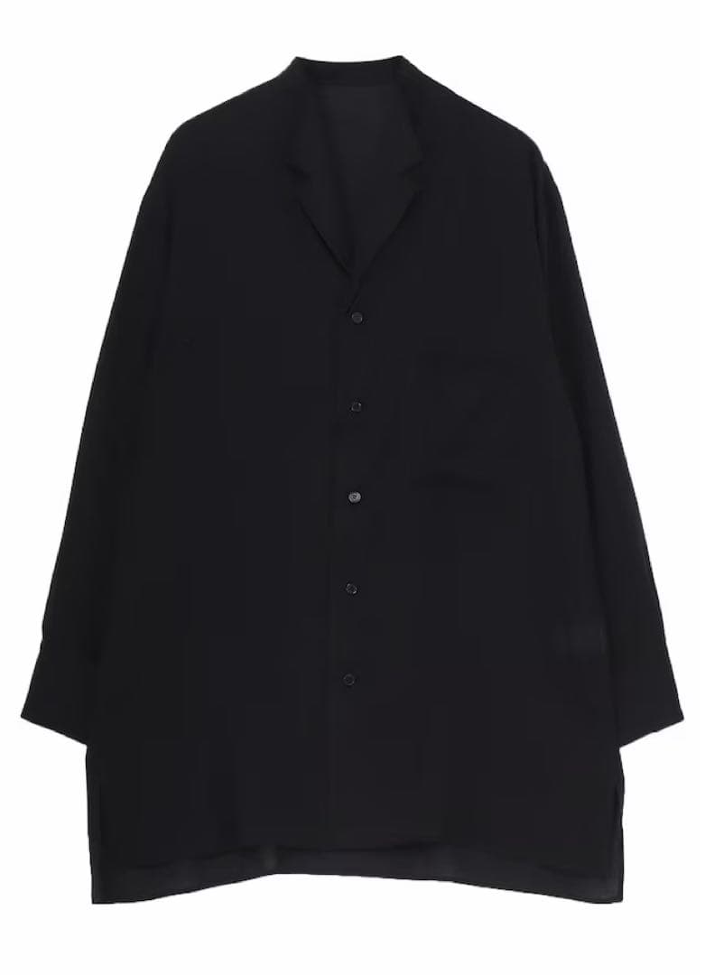 25AW Yohji Yamamoto ノッチドシャツ