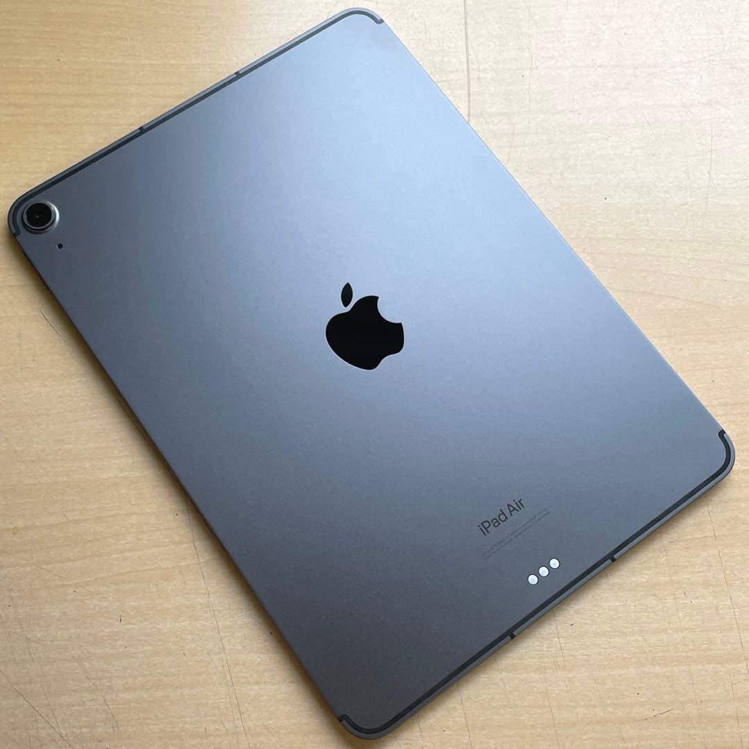 iPad Air 第5世代　Cellular スペースグレイ　美品　#4