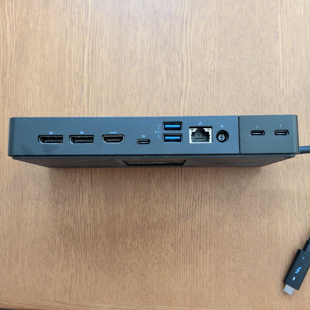 【美品・完動品】Dell WD22TB4 Thunderbolt 4 ドック
