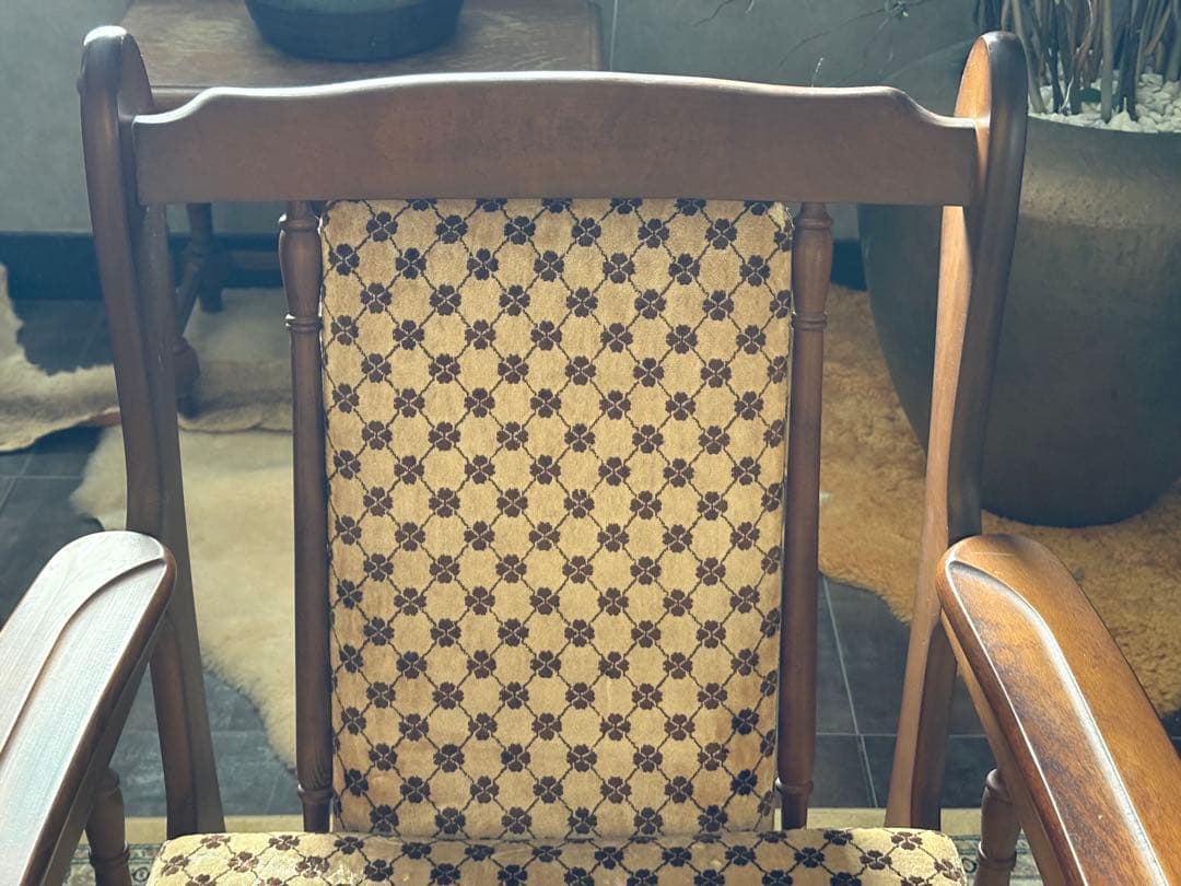 希少　ジャパニーズビンテージ　ヴィンテージ　アームチェア　洋風　nZ