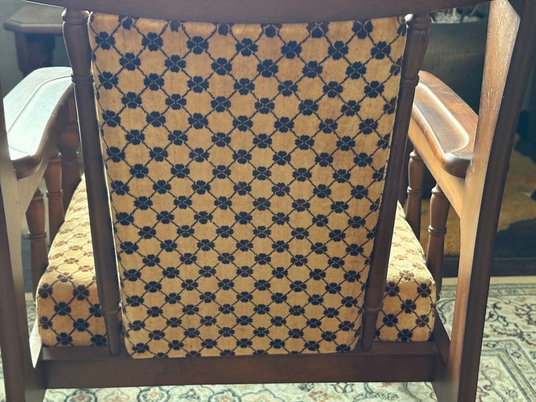 希少　ジャパニーズビンテージ　ヴィンテージ　アームチェア　洋風　nZ