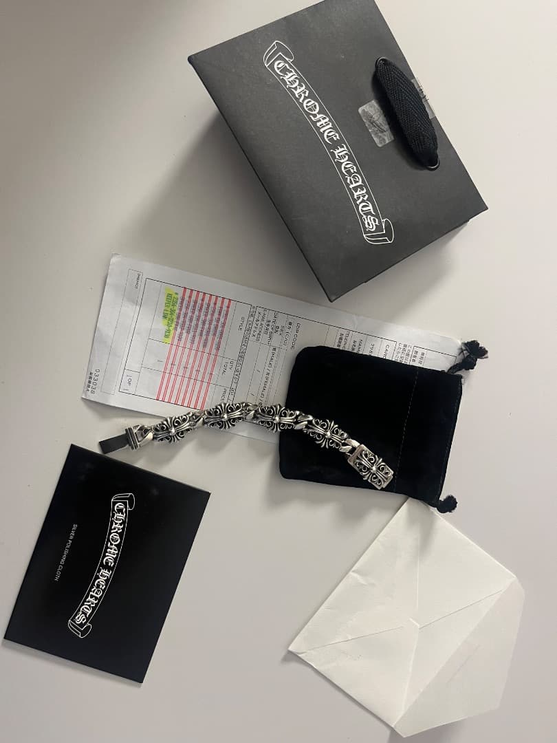 正規品 クロムハーツ キーパーリンク ブレスレット