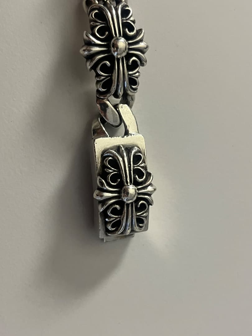 正規品 クロムハーツ キーパーリンク ブレスレット