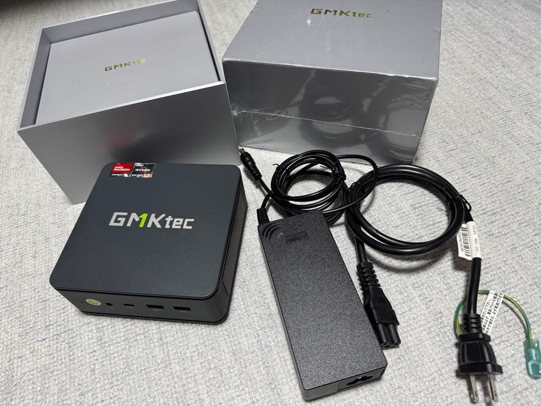 ミニPC GMKTEC M6 Ryzen5 6600H MEM16GB SSD512GB