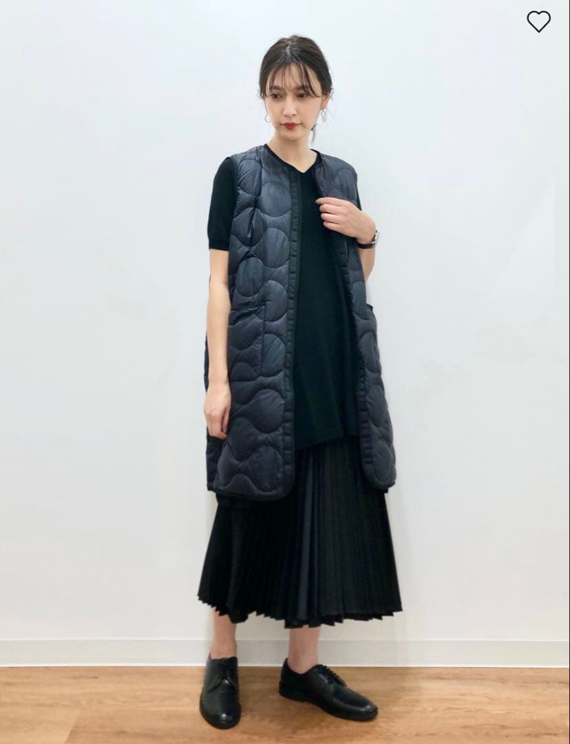 【新品】ユニクロ× Theory ウルトラライトダウンロングベスト　S