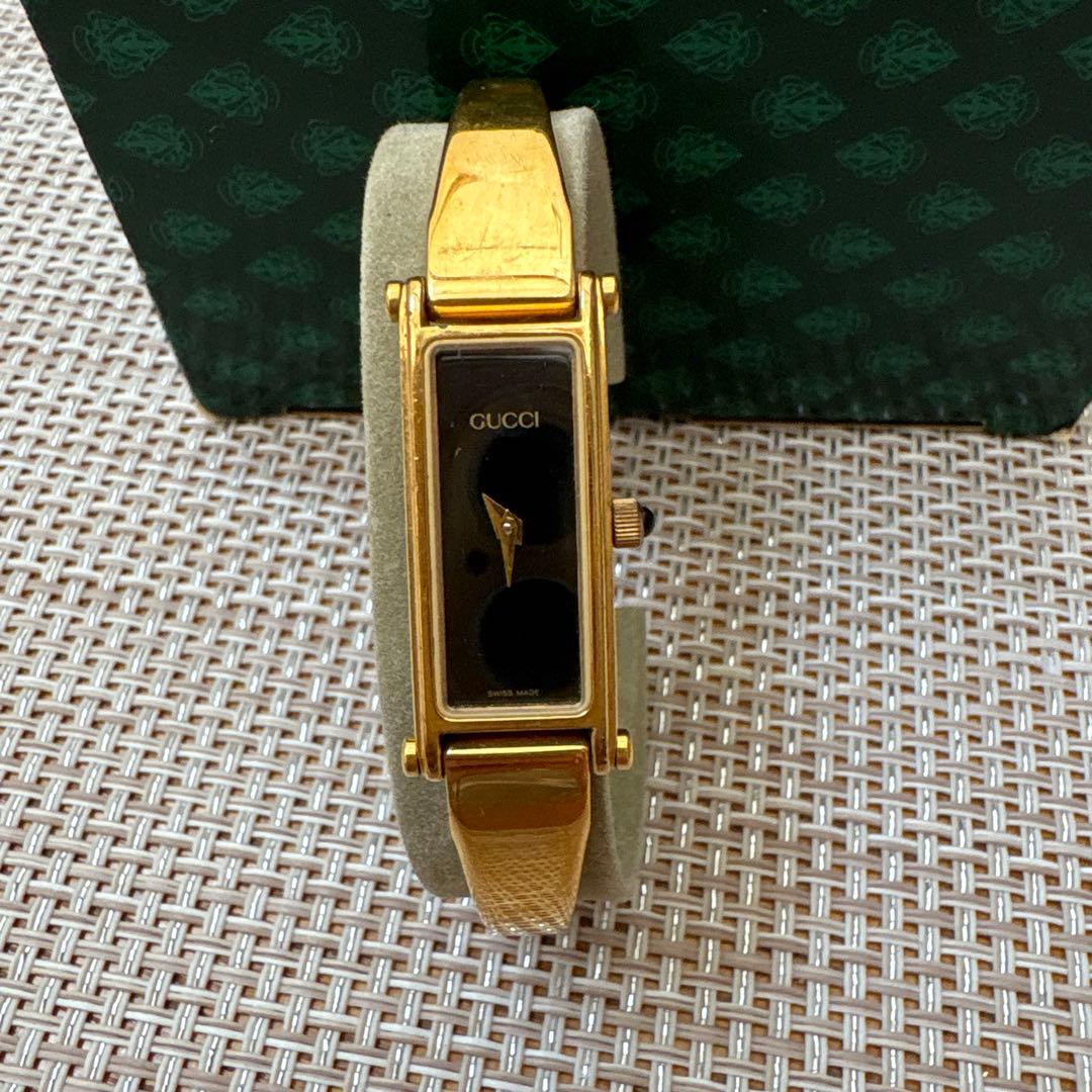 GUCCI ゴールド 時計 箱付き