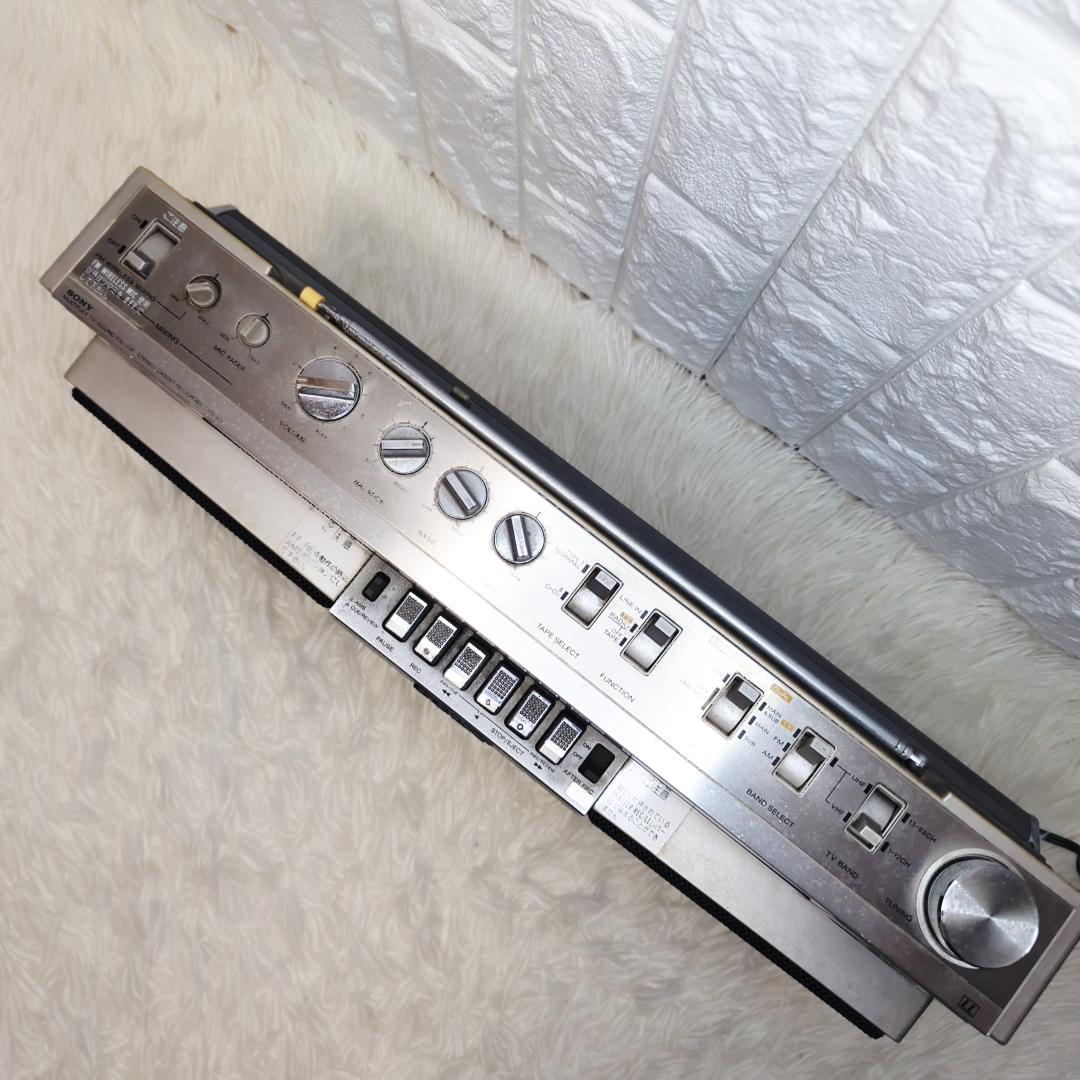 SONY ソニー ステレオカセットレコーダー CFS-V3 昭和 レトロ