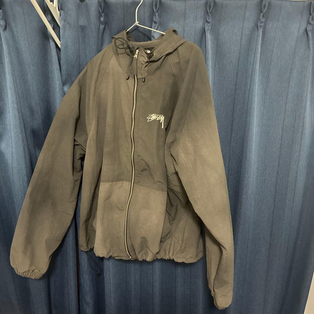 stussy BEACH SHELL WAVE DYE シェルジャケット　L