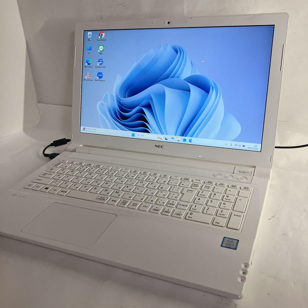 人気ホワイトLavie 新品SSD512GB/ win11 ノートPC