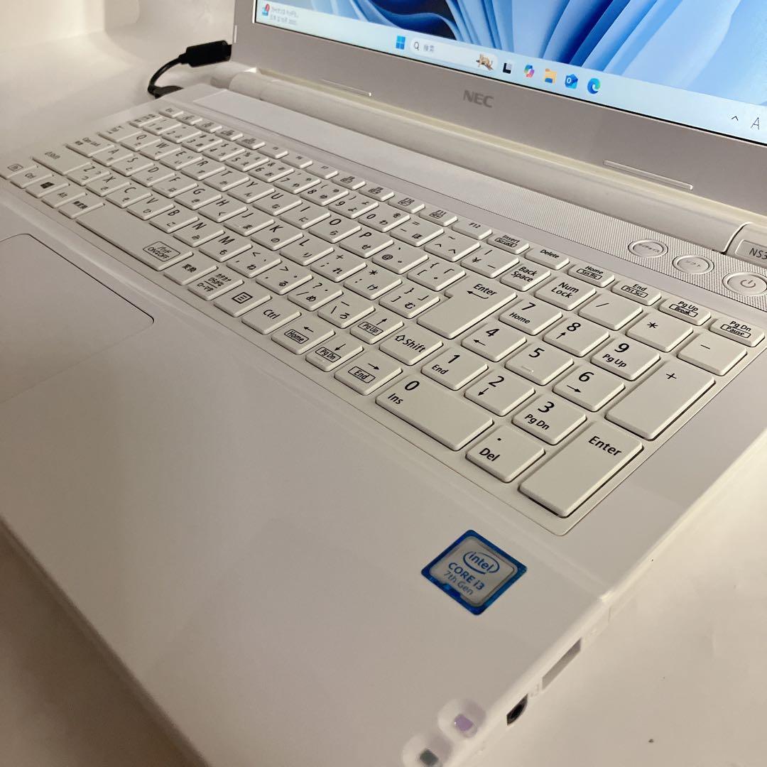 人気ホワイトLavie 新品SSD512GB/ win11 ノートPC