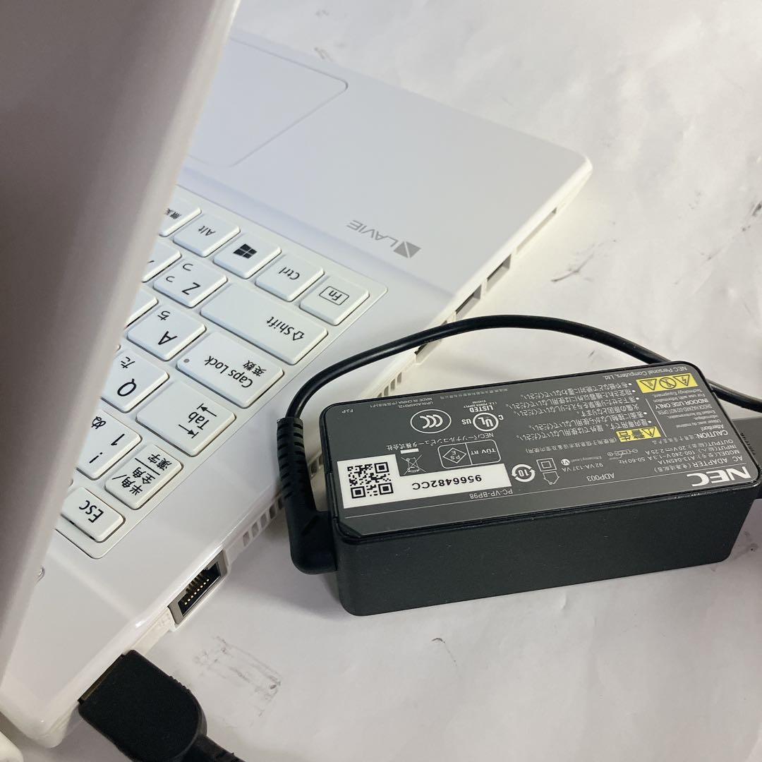 人気ホワイトLavie 新品SSD512GB/ win11 ノートPC